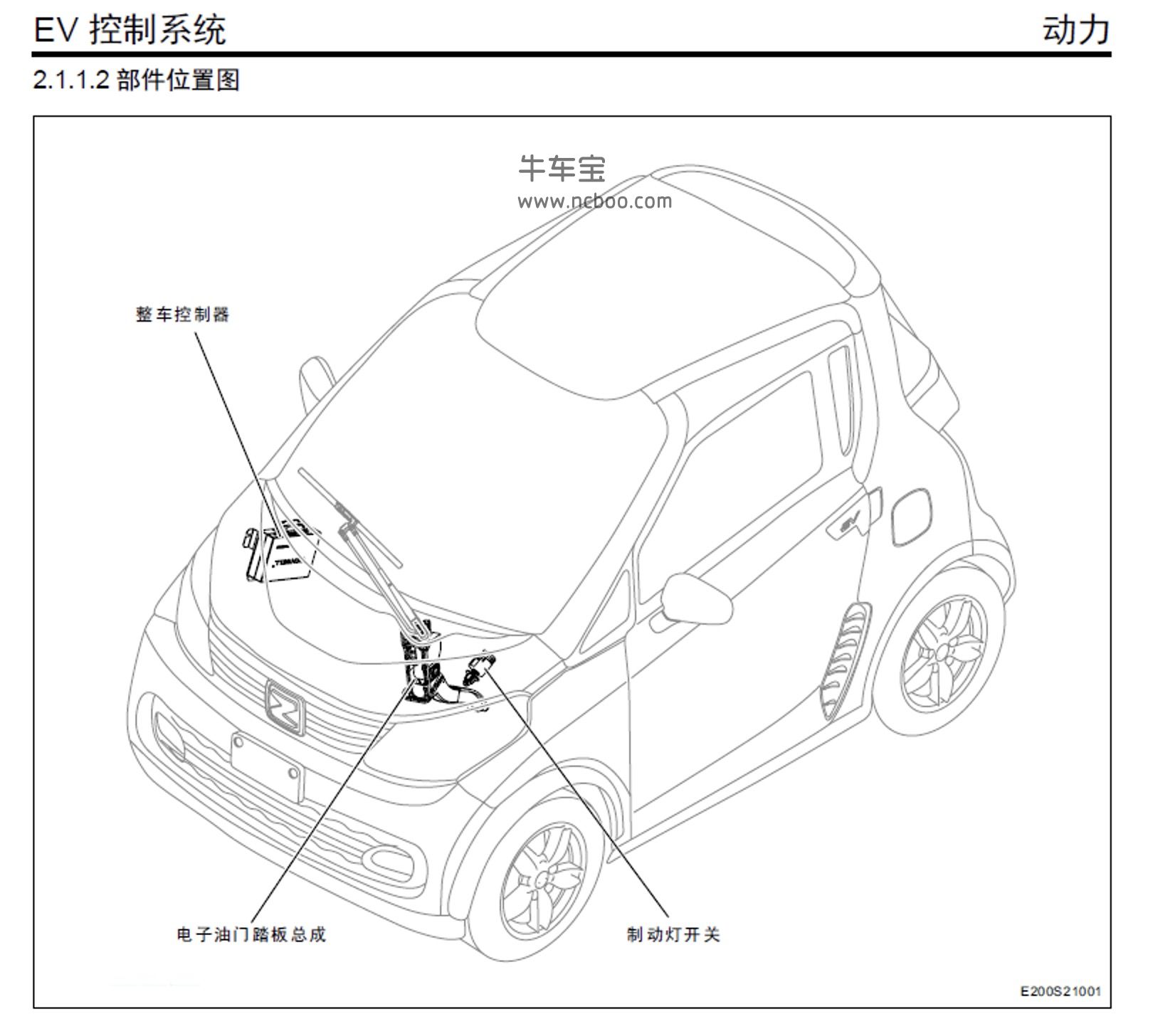 20162018款众泰e200新能源原厂维修手册和电路图资料下载