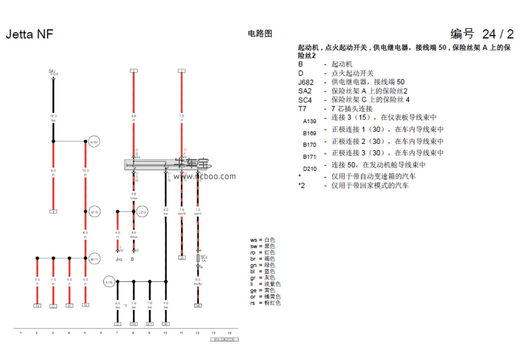 捷达散热风扇电路图图片