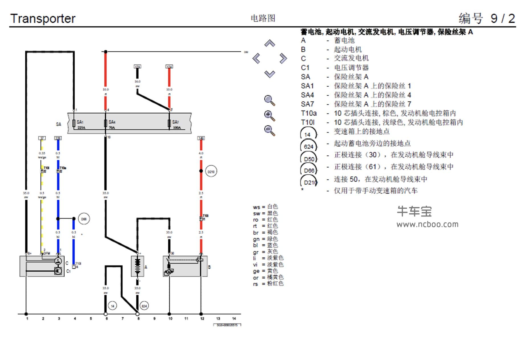 2015-2016款大眾邁特威原廠維修手冊和電路圖下載 - 牛車寶