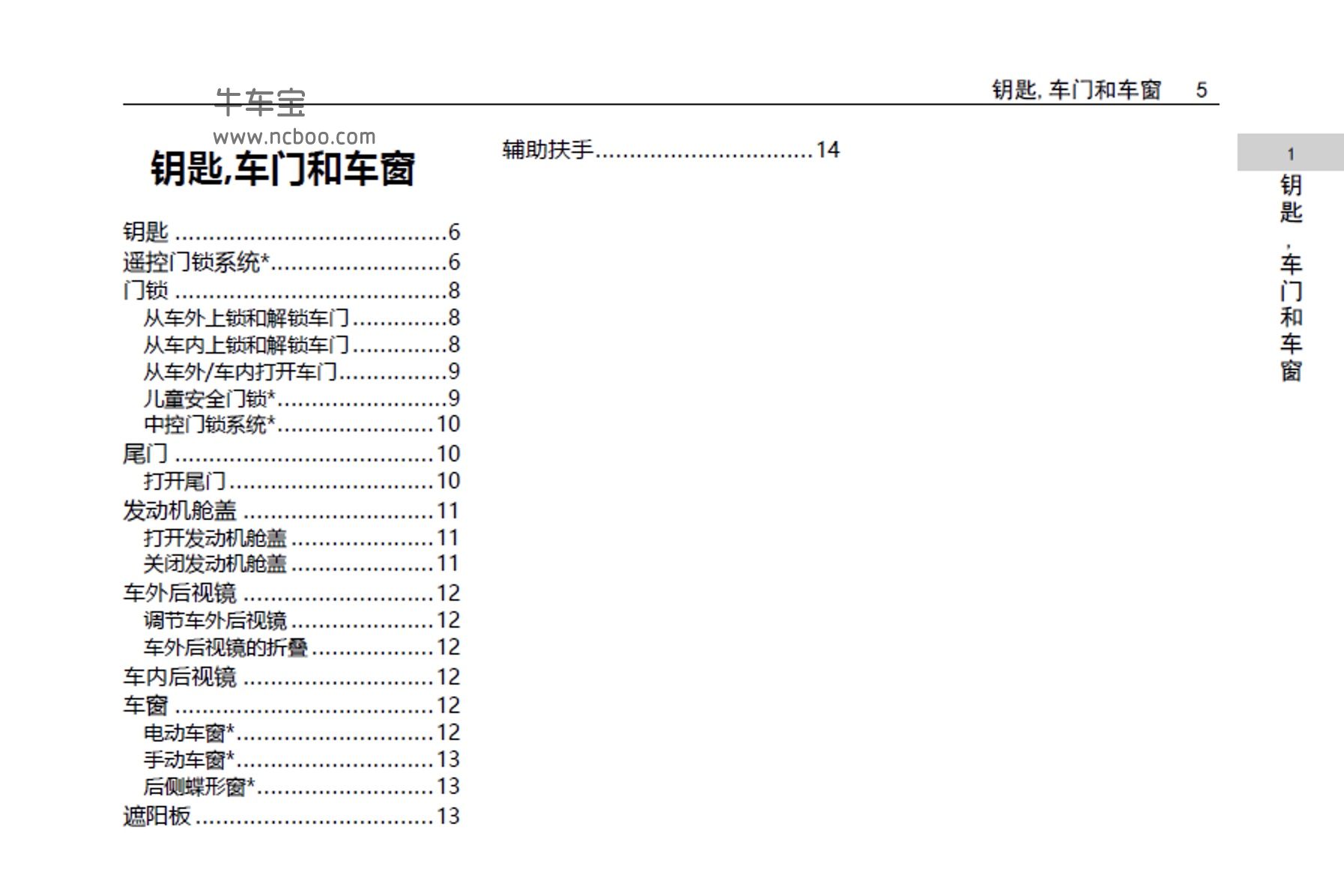 宝骏510说明书图解清晰图片